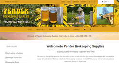 Desktop Screenshot of penders.net.au